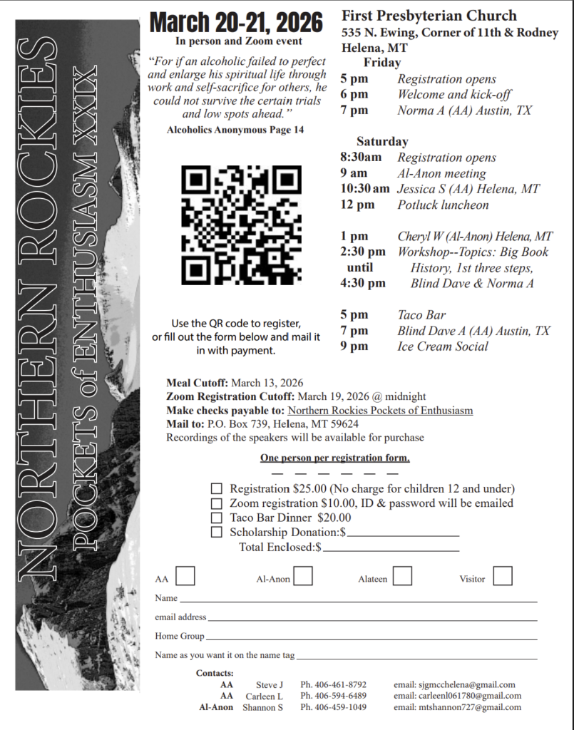 Pockets of Enthusiasm 2026 - Helena